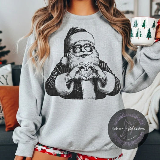 Santa Hand Heart CPC