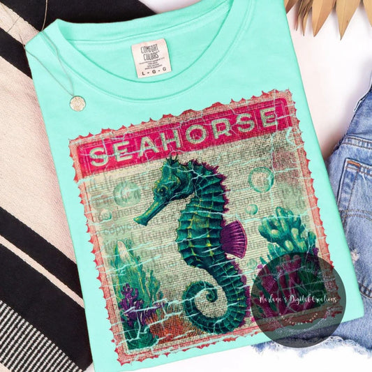 Seahorse Stamp CPC