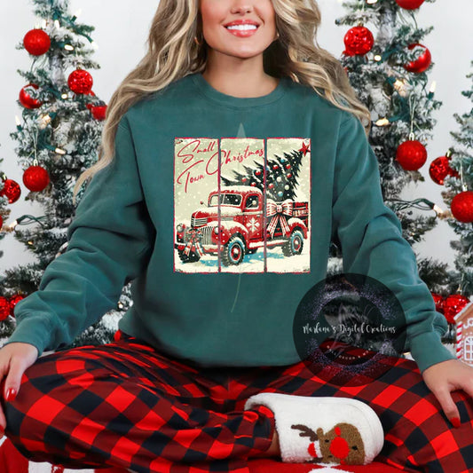 Small Town Christmas Truck CPC