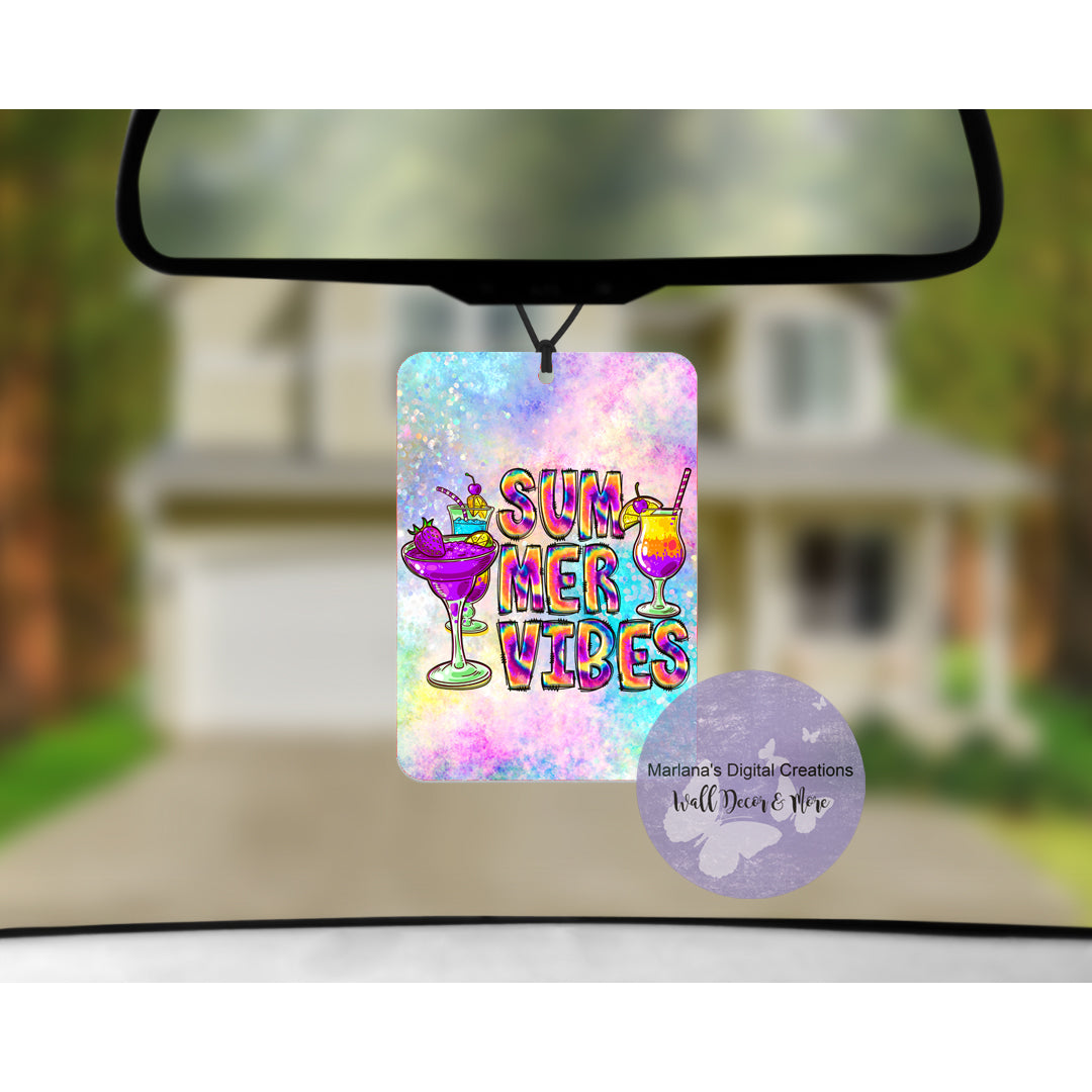 Summer Vibes Car Freshener