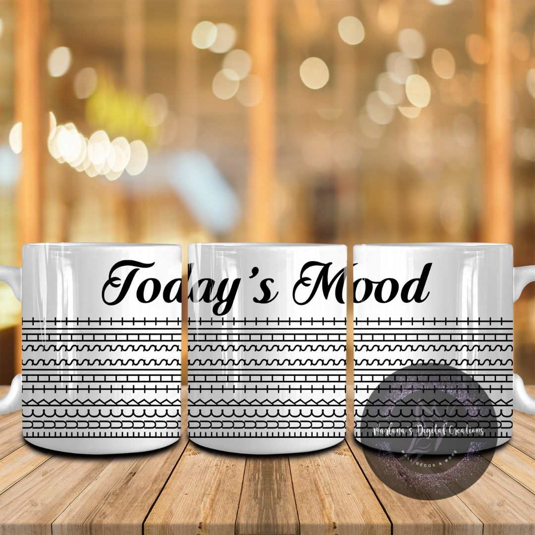 Today's Mood Hidden Message - Mug