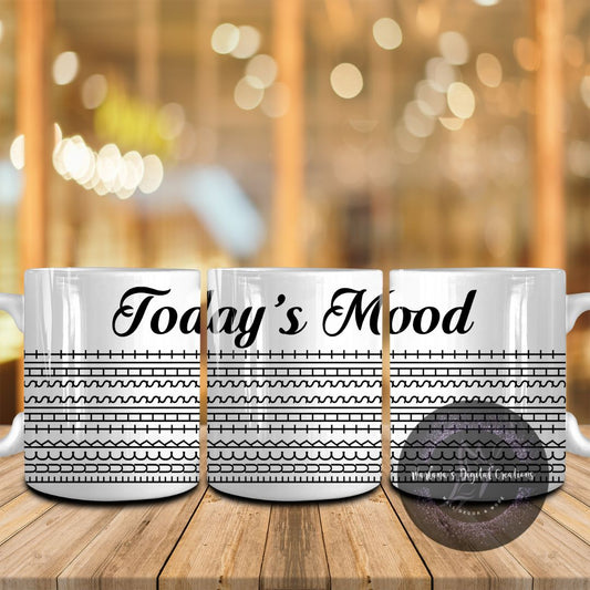 Today's Mood Hidden Message - Mug