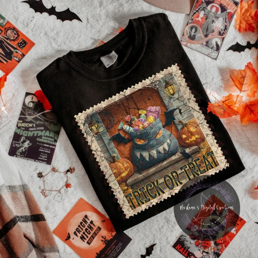 Trick Or Treat Stamp CPC