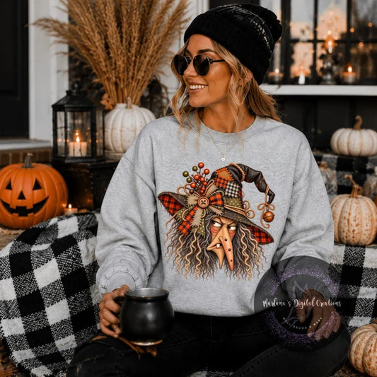 Whimsical Warted Witch CPC