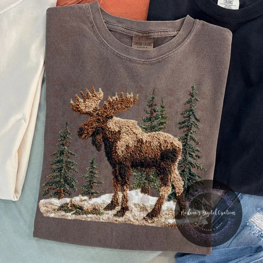 Winter Moose Latch Hook Yarn CPC