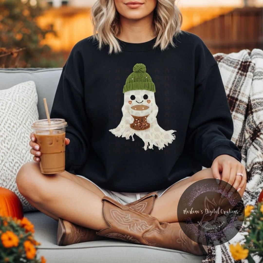 Yarn Ghost Coffee Green Hat CPC