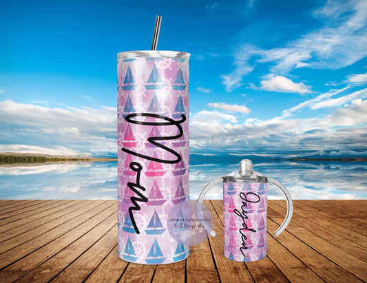 Sail Pink 20ox Skinny Tumbler