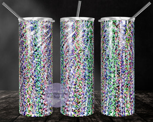 Neon Glow 20oz Skinny Tumbler