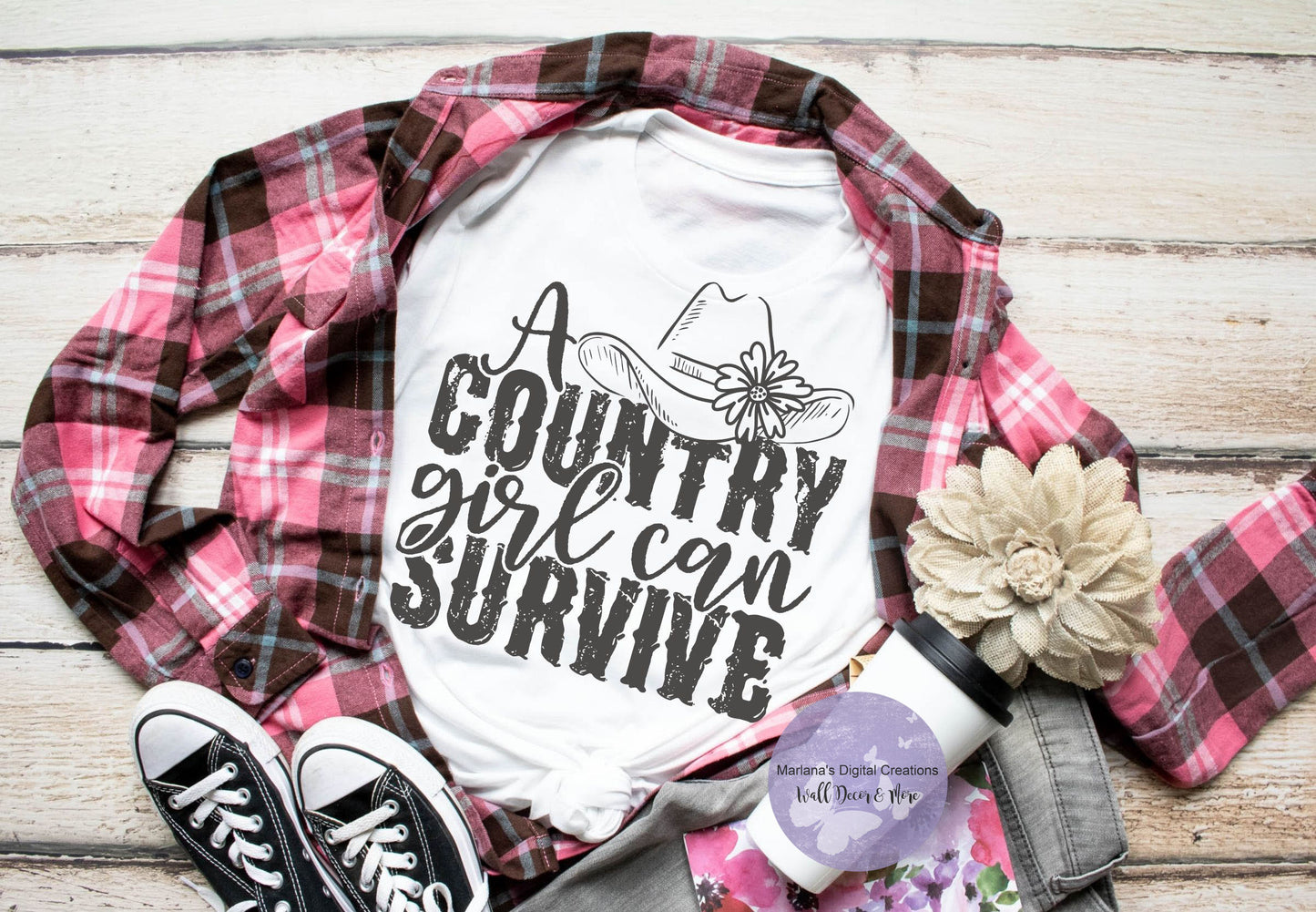 A Country Girl Can Survive HMD - Screen Print