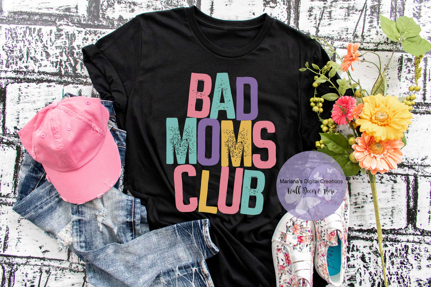 Bad Moms Club HMD - Screen Print
