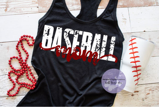 Baseball Mom - Screen Print