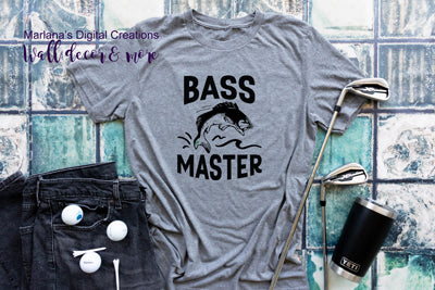 Bass Master - Vinyl Print