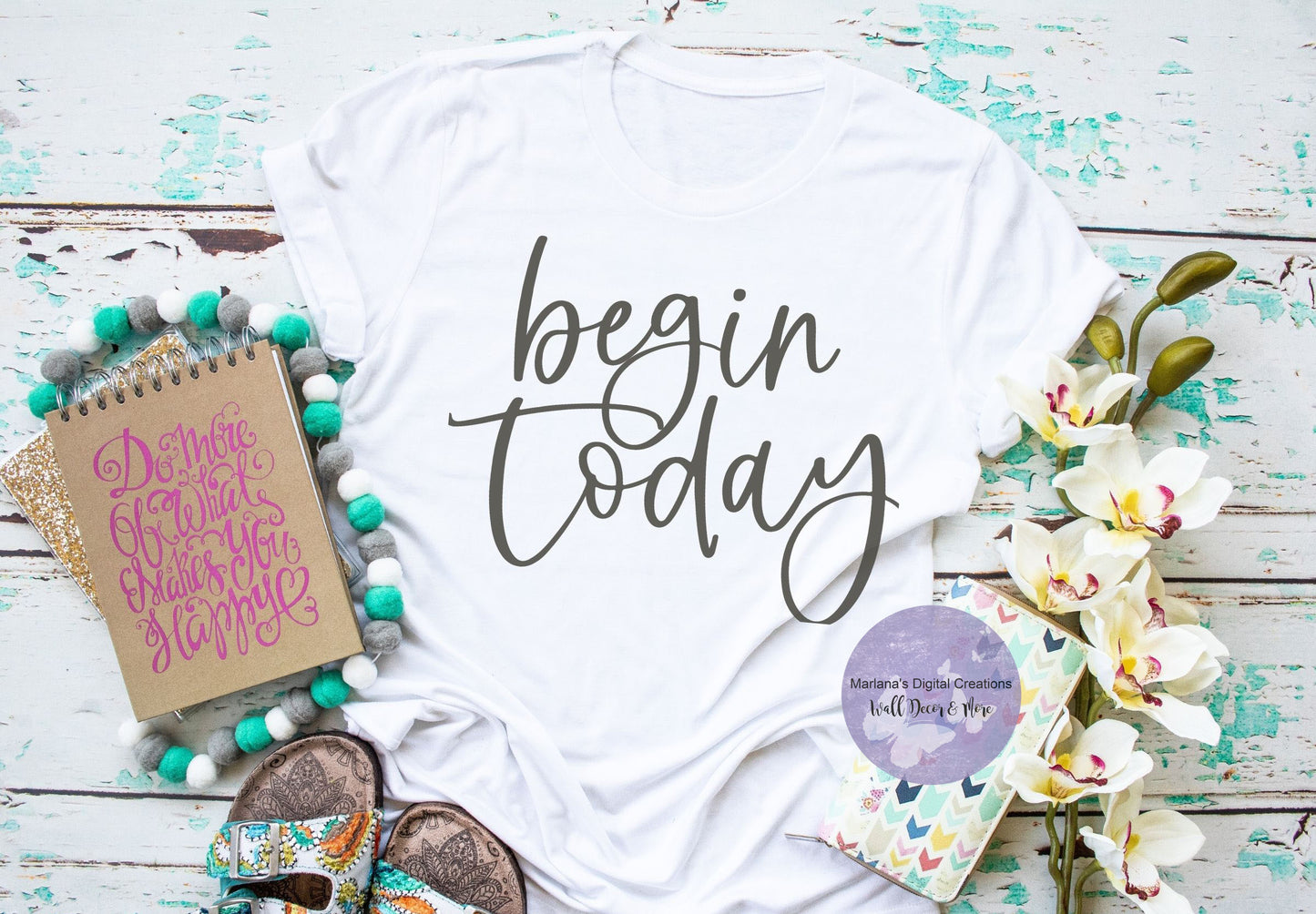 Begin Today HMD - Screen Print