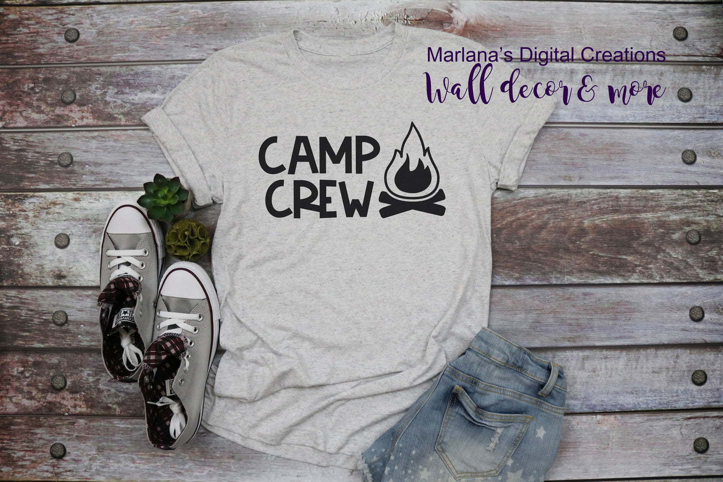 Camp Crew - Vinyl Print