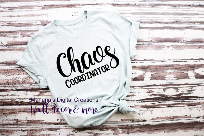 Chaos Coordinator - Vinyl Print