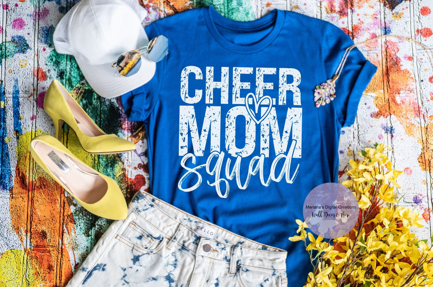 Cheer Mom Squad HMD - Screen Print