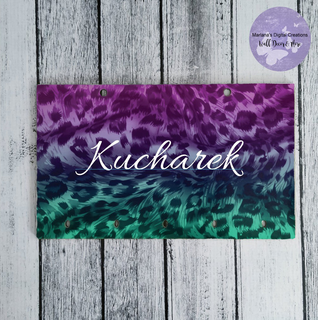 Cheetah Rainbow Key Rack