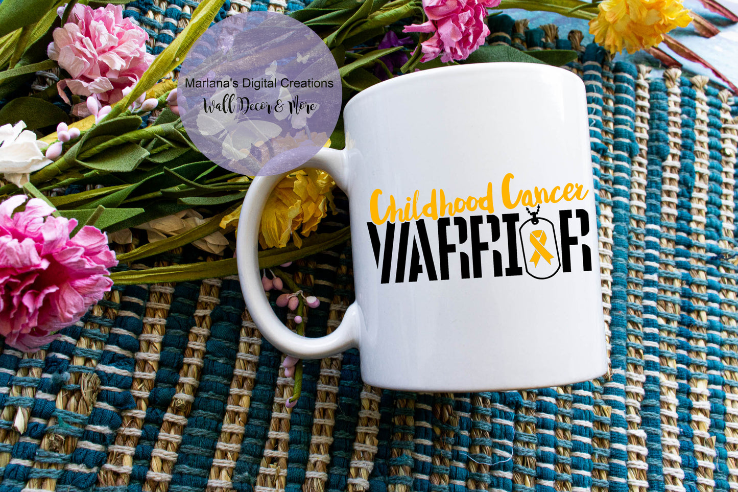 Childhood Cancer Warrior - Mug