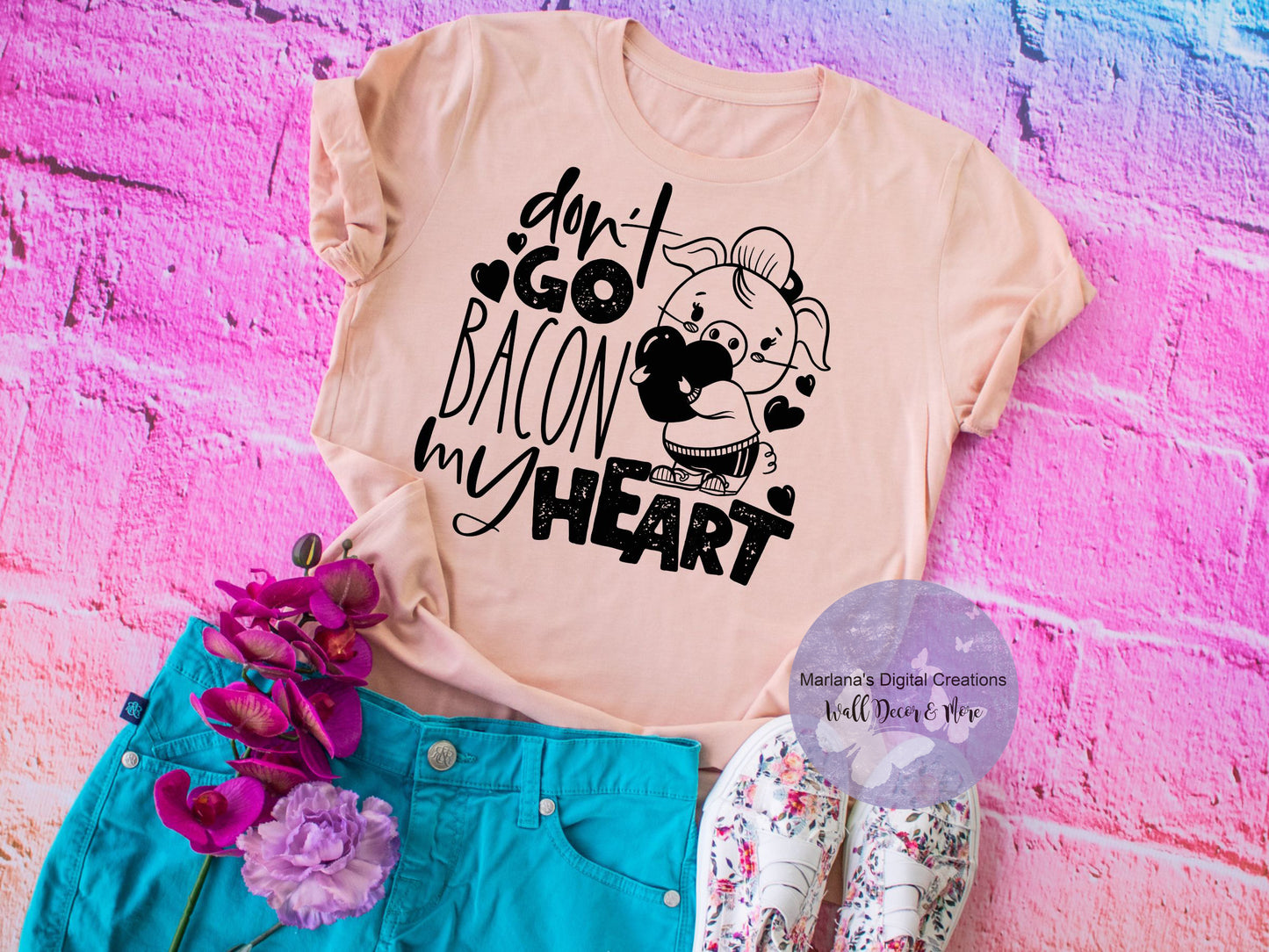 Don't Go Bacon My Heart HMD - Screen Print