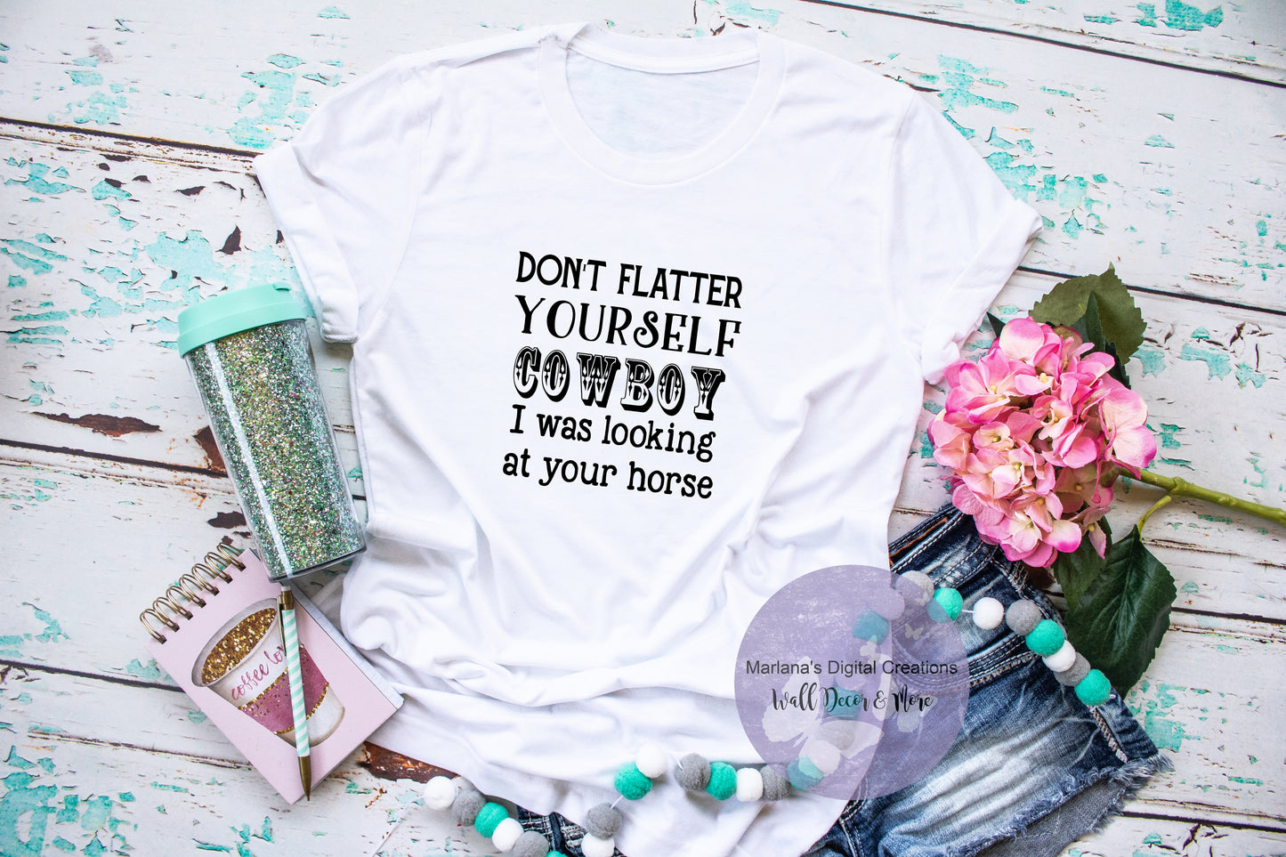 Don't Flatter - Vinyl Print