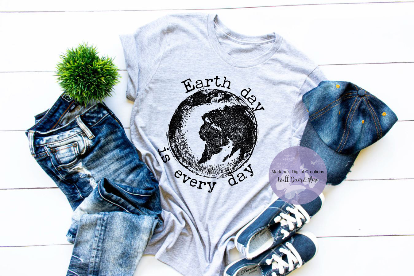 Earth Day Is Every Day HMD - Screen Print