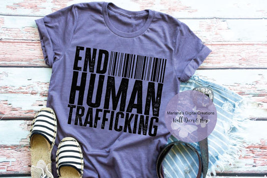 End Human Trafficking - Screen Print