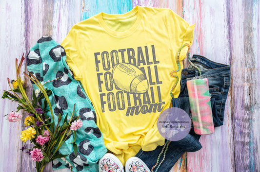 Football Mom HMD - Screen Print