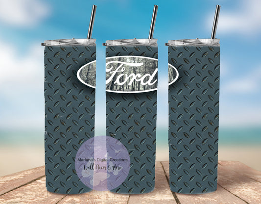 Ford 20oz Skinny Tumbler