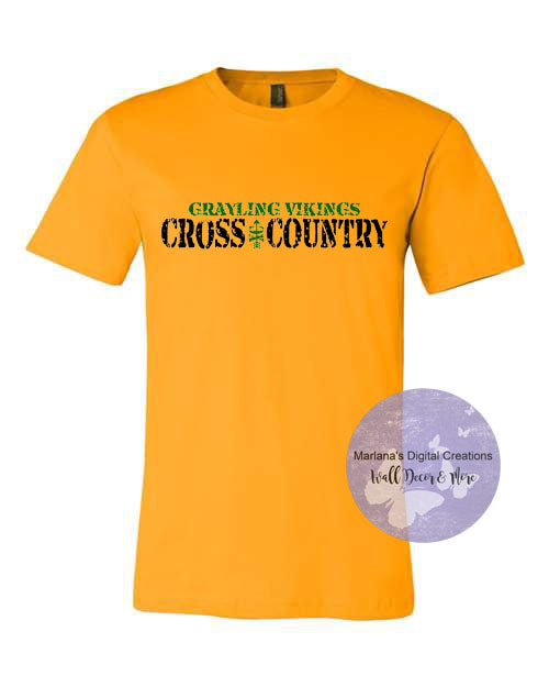 Vikings 2022 Cross Country Tshirt