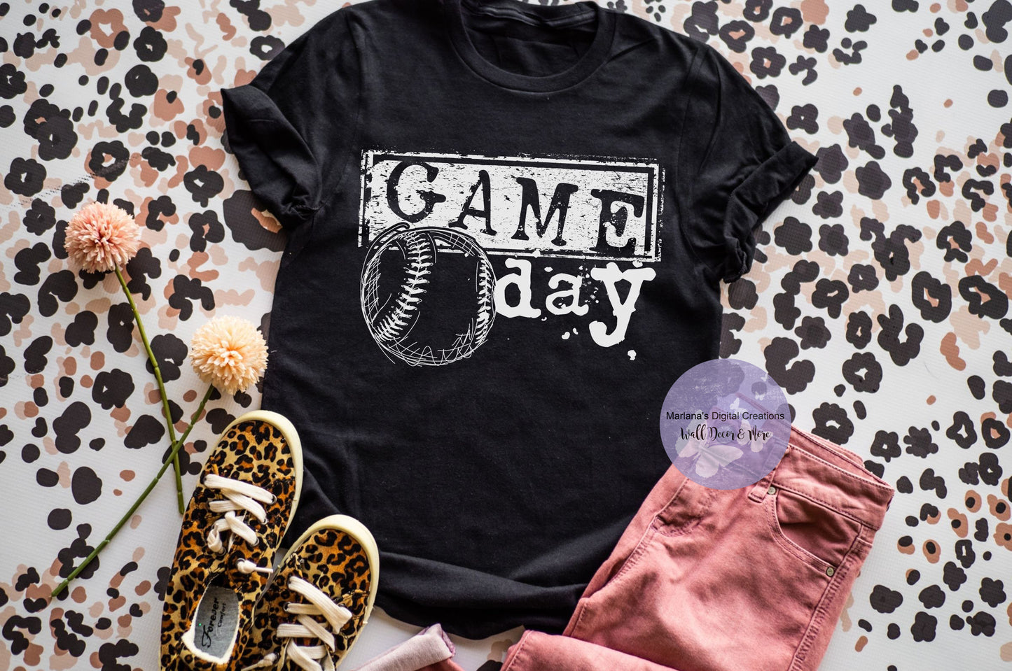 Game Day Baseball HMD - Screen Print