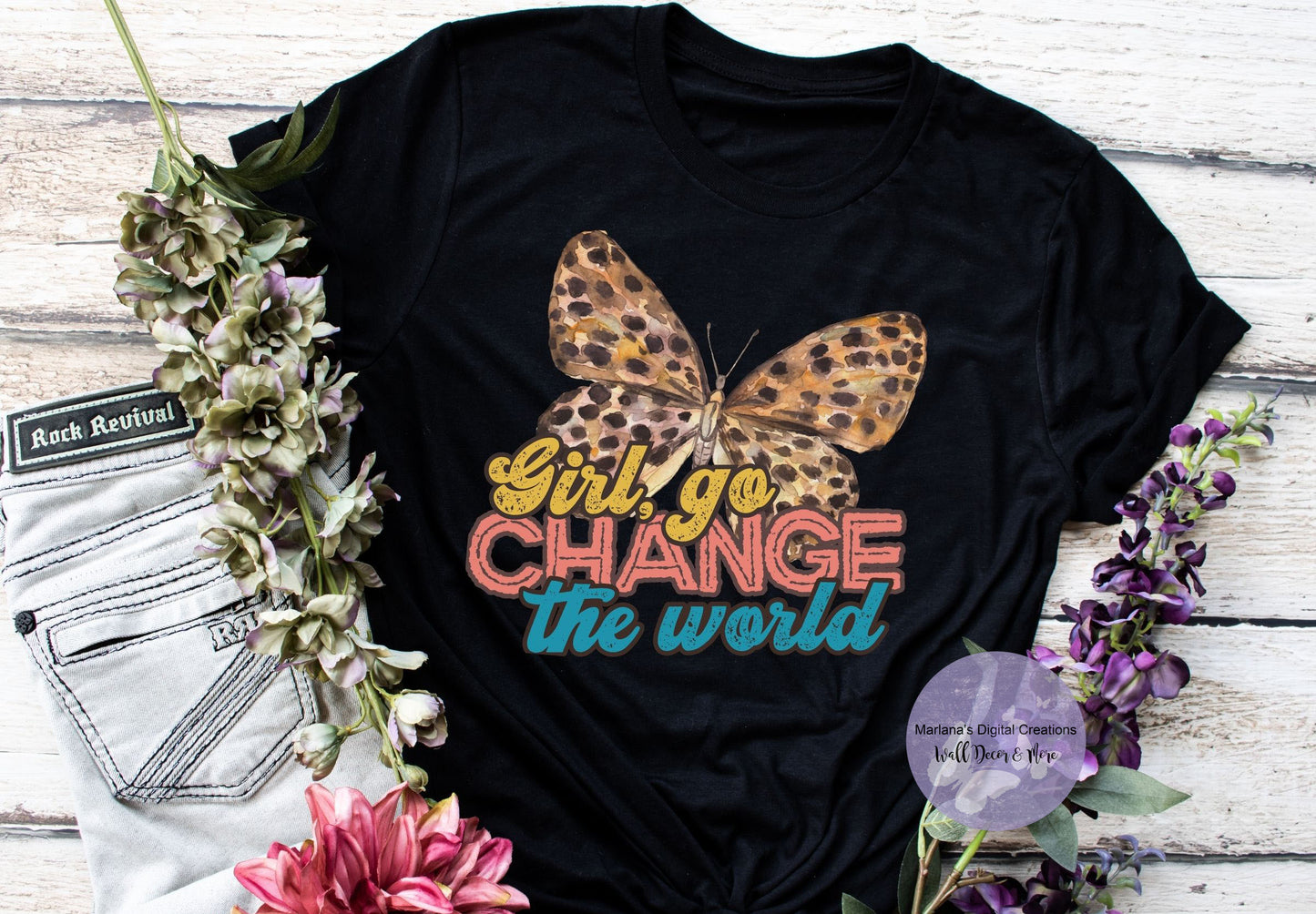 Girl Go Change The World HMD - Screen Print