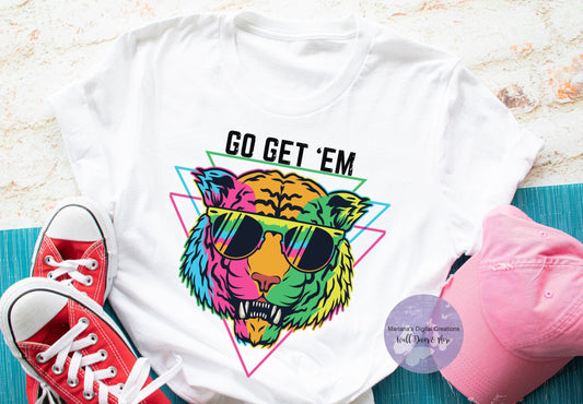 Go Get 'Em Tiger HMD - Screen Print