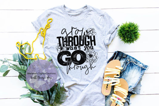 Grow Through What You Go Through HMD - Screen Print