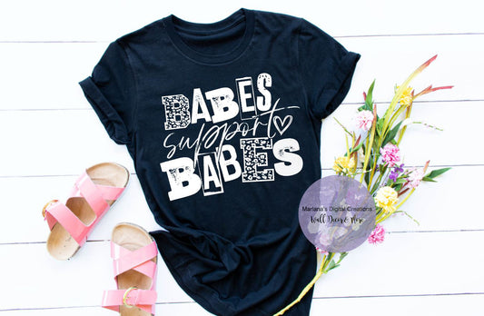 Babes Support Babes HMD - Screen Print