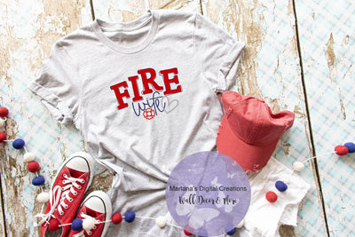 HMD Fire Wife - Sublimation Print