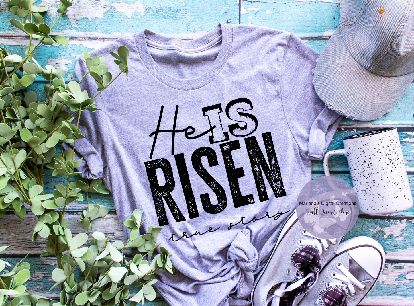 He Is Risen HMD - Screen Print