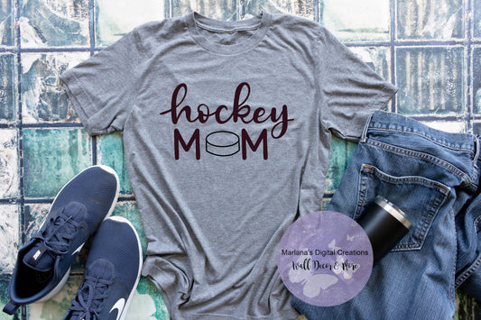 Hockey Mom - Vinyl Print