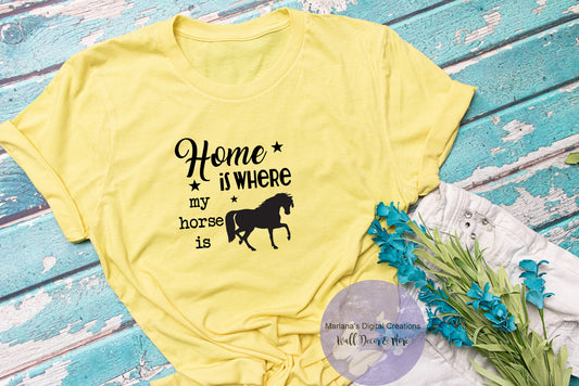 Home Is Where - Vinyl Print