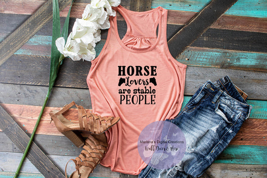 Horse Lovers - Vinyl Print