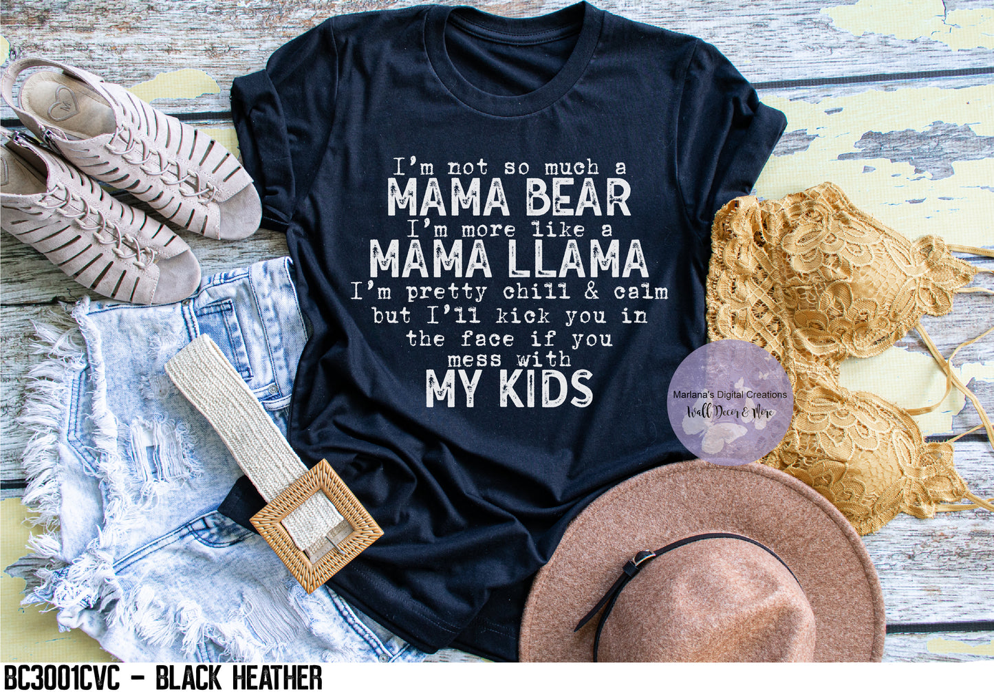 I Am Not A Mama Bear HMD - Screen Print