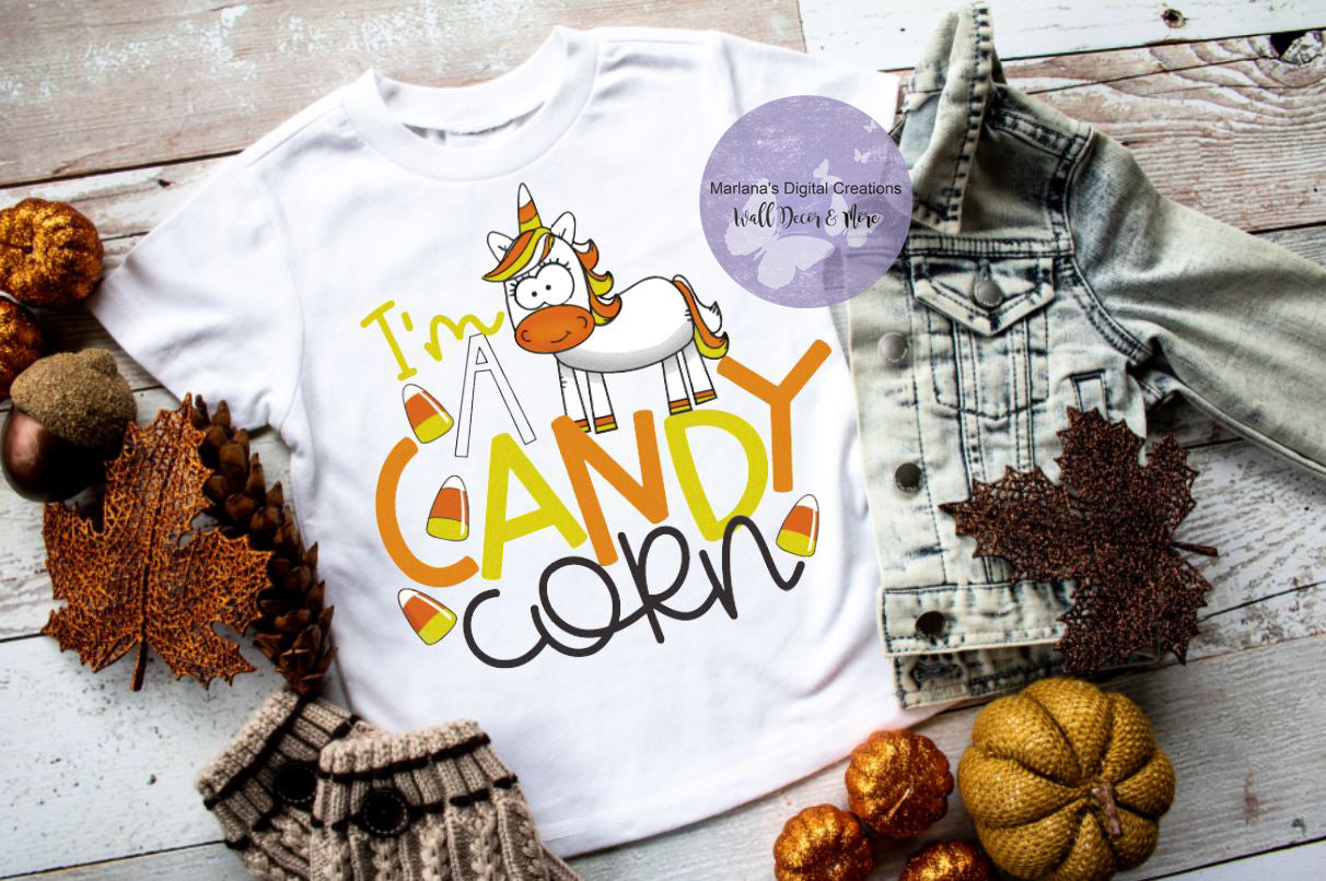 I'm A Candy Corn HMD - Youth Screen Print