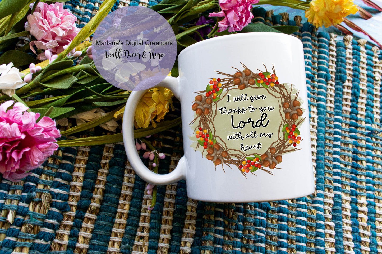 I Will Give Thanks - Mug