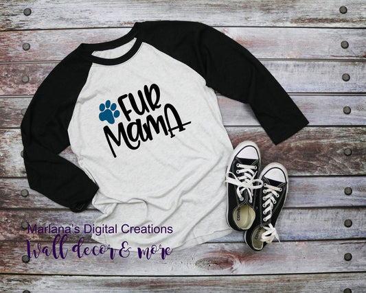 LL249G Fur Mama - Vinyl Print