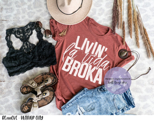 Livin La Vida Broka HMD - Screen Print