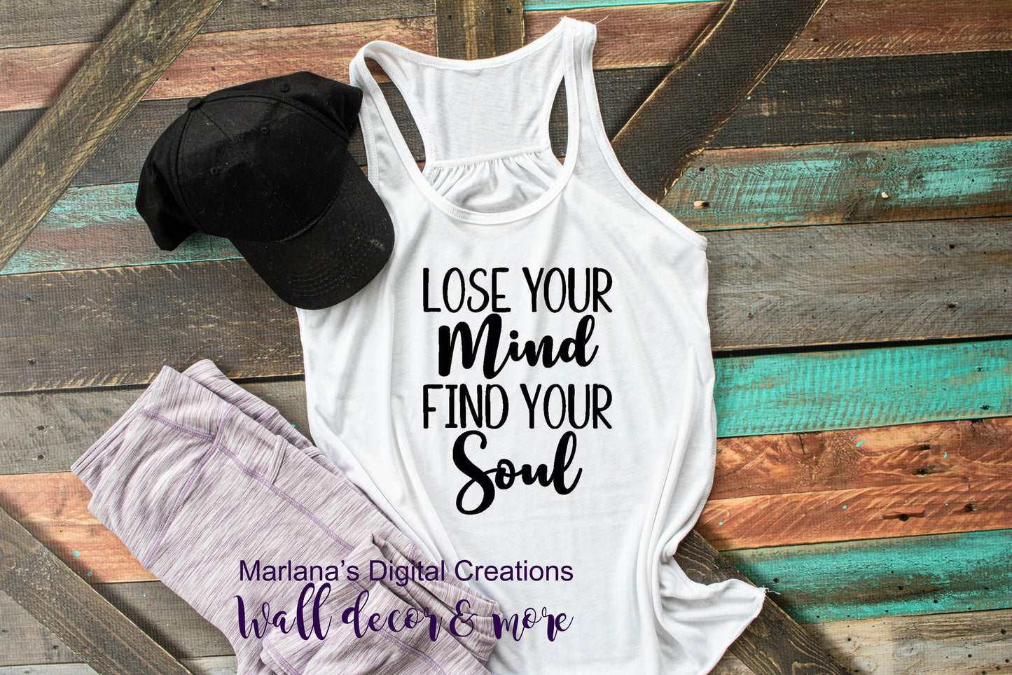 Lose Your Mind Find Your Soul - Vinyl Print