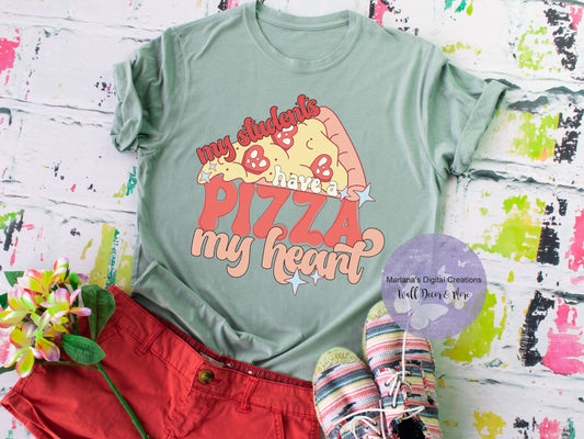 My Students Have A Pizza My Heart HMD - Screen Print