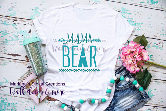 Mama Bear-02 - Vinyl Print