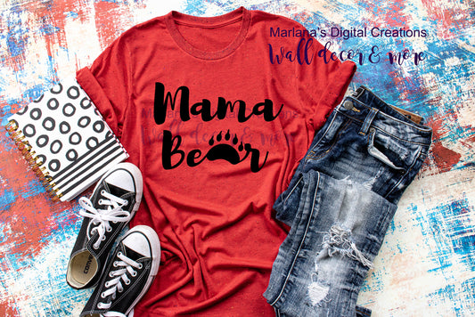 Mama Bear-08 - Vinyl Print