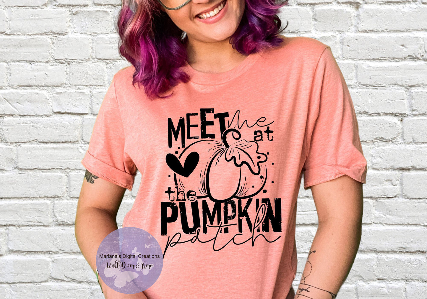 Meet Me At The Pumpkin Patch HMD - Screen Print