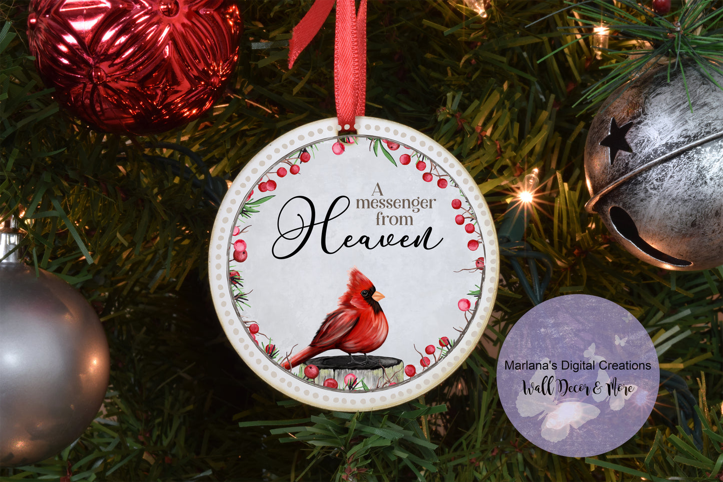 Messenger From Heaven Male Cardinal - Ornament